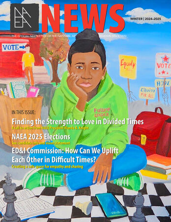 Cover image of NAEA News Winter 2024